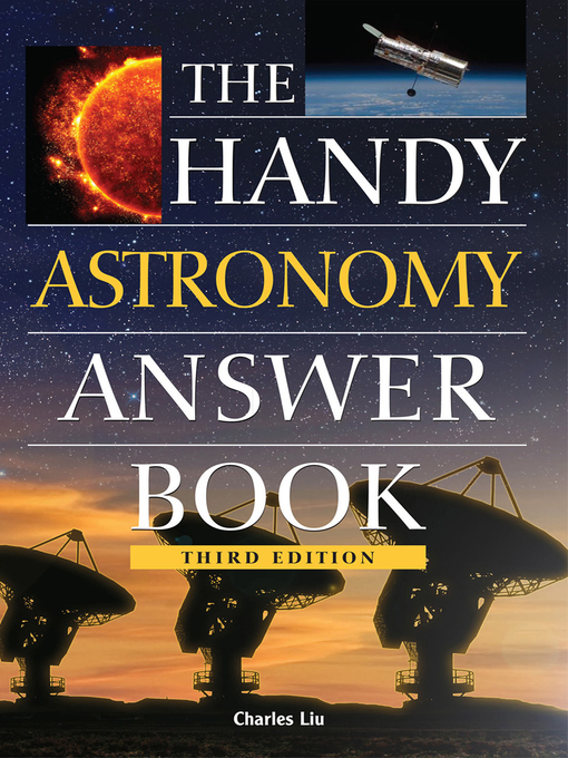 Cover image for The Handy Astronomy Answer Book